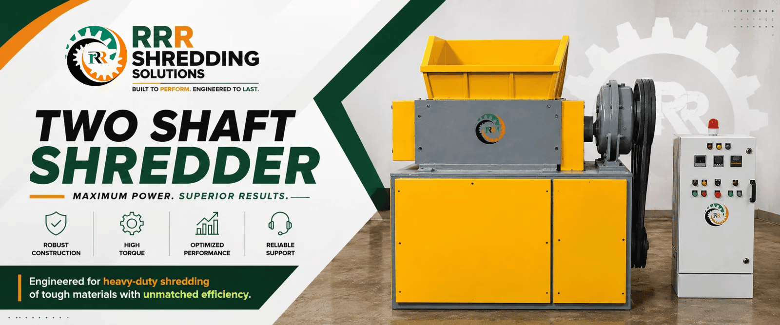 RRR Shredding Solutions Banner